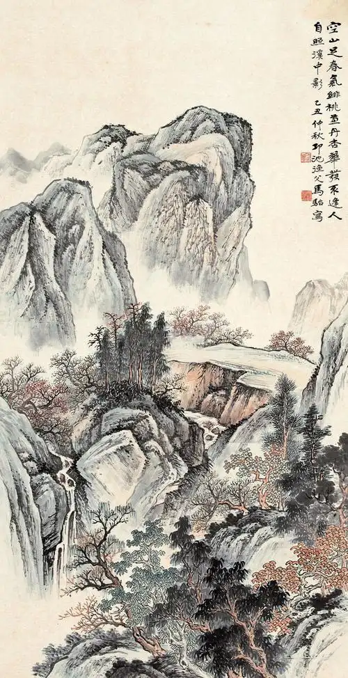 马骀绘画作品欣赏