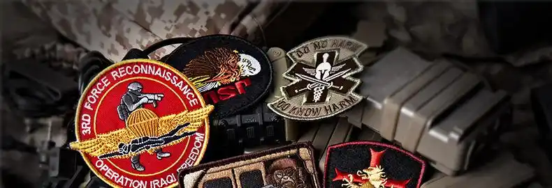 装备新款刺绣臂章魔术臂章魔术贴战术系列个性贴章肩章配饰 美国陆军