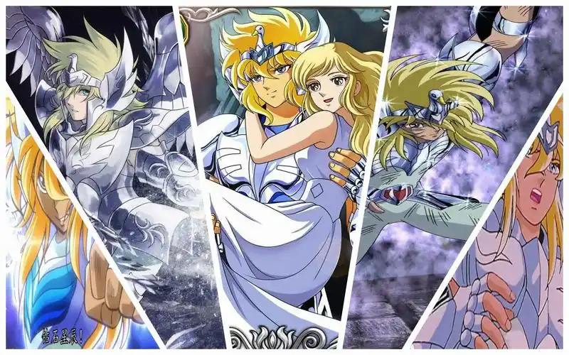 圣斗士星矢!各个时期【白鸟座·冰河】必杀技合集!