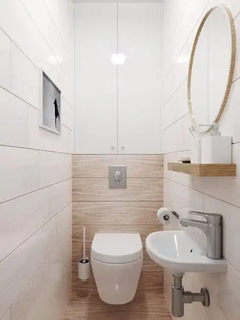 小户型也有春天:2㎡的卫生间这么设计装修,空间就像翻了倍!