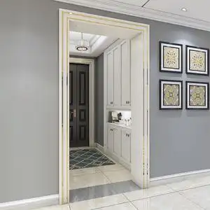 轻奢门框门套包边铝合金属人造大理石线条垭口瓷砖背景墙边框装饰