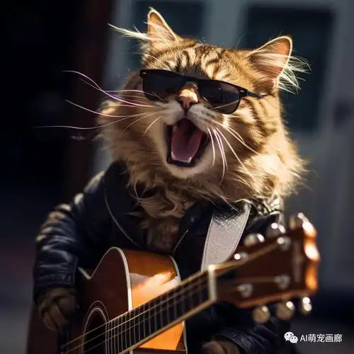 9只穿戴炫酷的"吉他猫"!|萌宠|音乐|墨镜|宠物|驯养动物_网易订阅