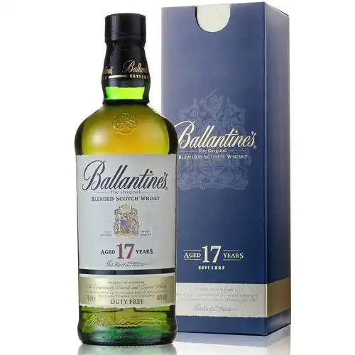 英国洋酒 百龄坛17年苏格兰威士忌700ml