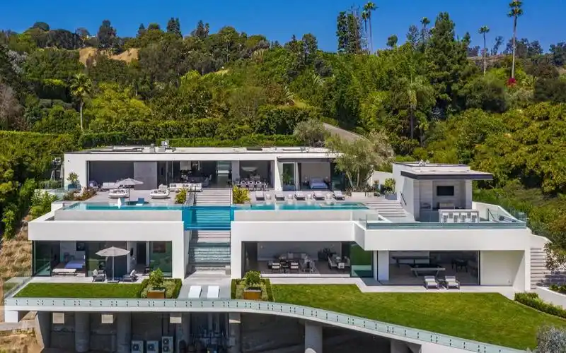 比弗利山豪宅-5800万美元的新建时尚住宅1251 tower grove drive