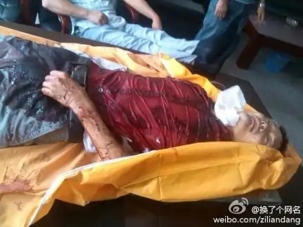 临川二中学生杀老师案发现场照曝光