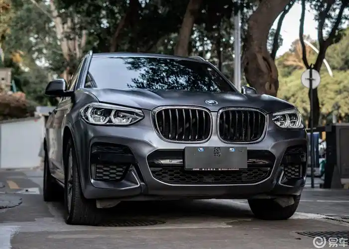 宝马x3 改色 电光金属深空灰