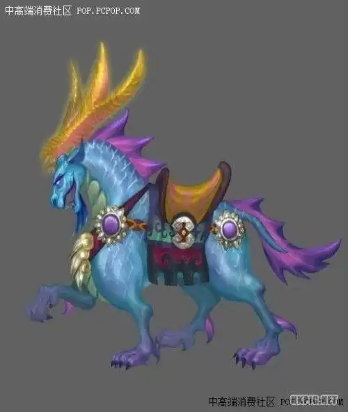 上古神兽中,哪些是属於马类的