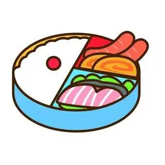 免费矢量剪贴画类似的午餐(粉色饭盒)