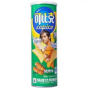 达利园 可比克薯片(烧烤味)110g/罐