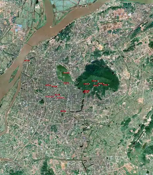 南京市航拍地图全图查询