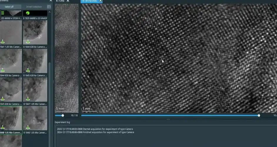 如何用透射电子显微镜拍出原子级照片?