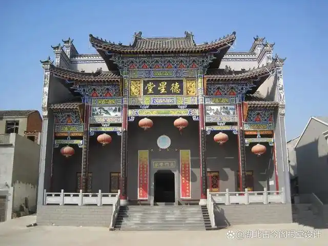 农村祠堂设计图的类别