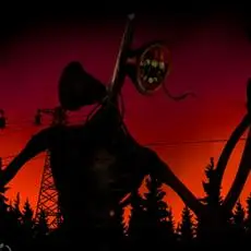 警笛头惊恐尖叫