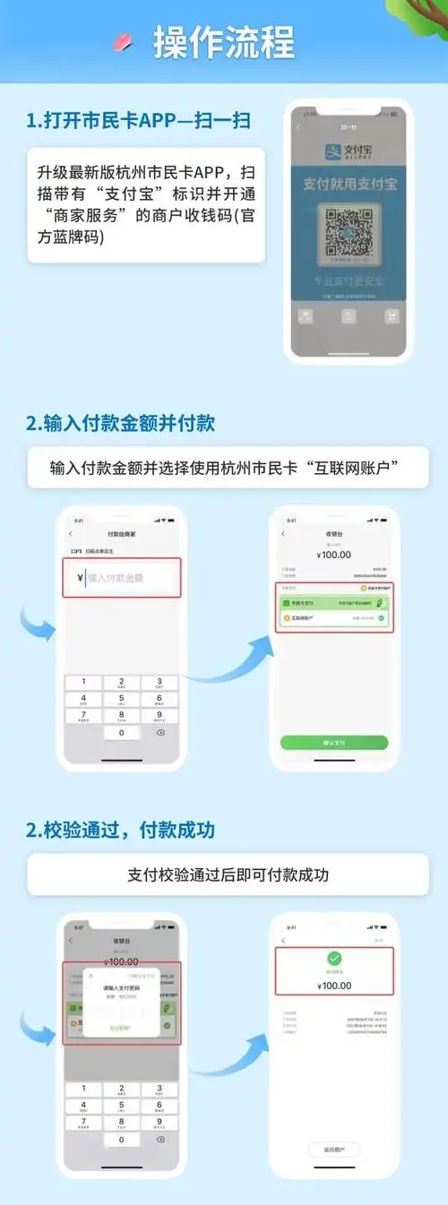 杭州市民卡app可扫支付宝商户收款码