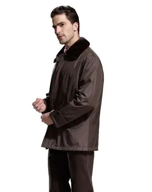 草灰绿色宽松个性时尚长袖羽绒服