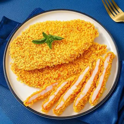 小牛凯西雪花油炸鸡排500g*2袋半成品美食小吃冷冻汉堡鸡扒鸡胸肉