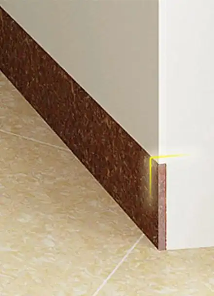 装修贴踢脚线的最高境界,隐藏式踢脚线的做法!