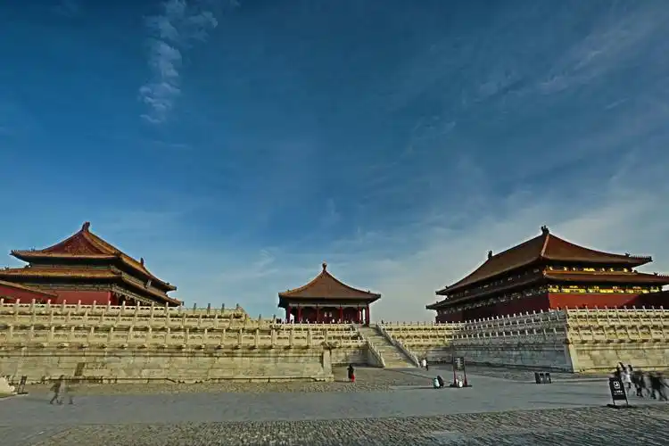 游园於中轴线.(一)进入永定门,前门,天安门,故宫博物院.