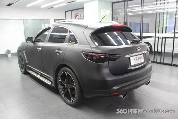 [绍兴宏博名车会所]英菲尼迪全车贴车衣裳灰色改色膜