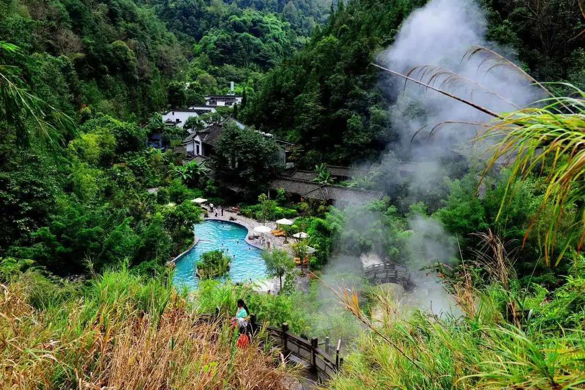 腾冲美景热海旅游的好地方