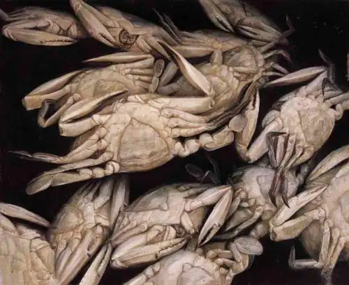 冷军画了3只螃蟹卖了2万不如他画的3只吃剩的螃蟹卖了276万