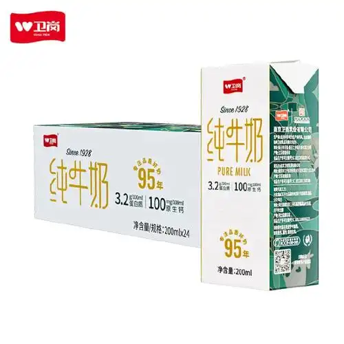 卫岗 纯奶200ml*24盒