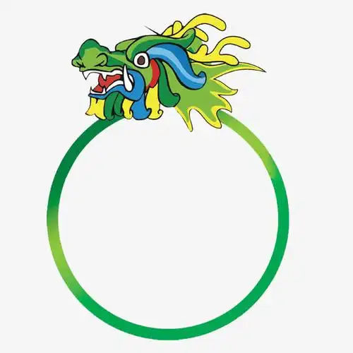 龙头圆圆免抠素材免费下载_觅元素51yuansu.com