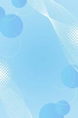 蓝色商务感渐变线条圆形海报背景