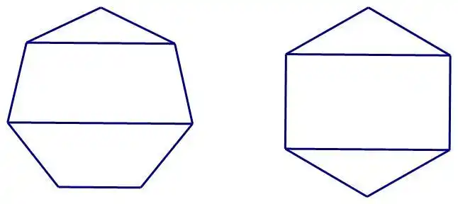 若正n边形的两条对角线分别与平面α平行,则这你正n边形所在的平面