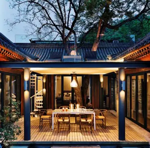 精彩的四合院设计实景案例|庭院设计