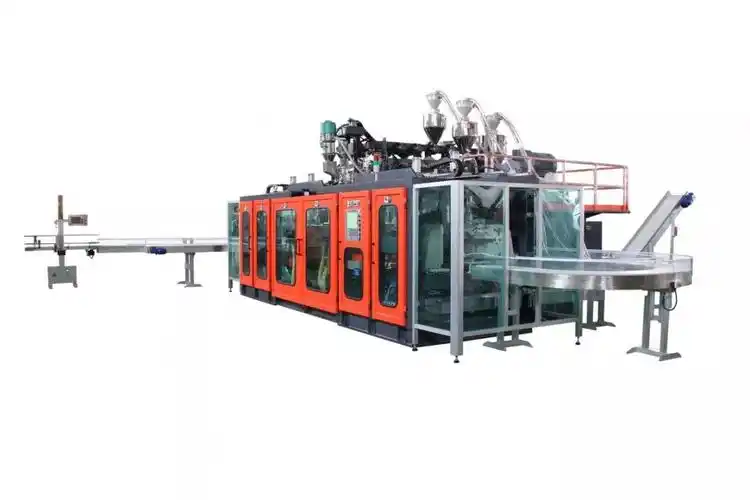 雅琪lin系列吹瓶机连线自动化整线生产,拥抱工业4.0!