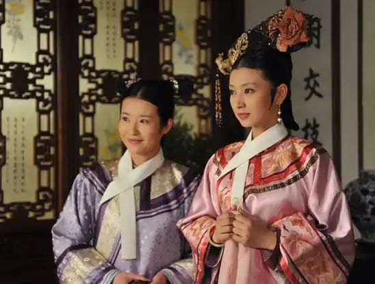 甄嬛传沈眉庄全剧五款旗头还是歪旗头最好看