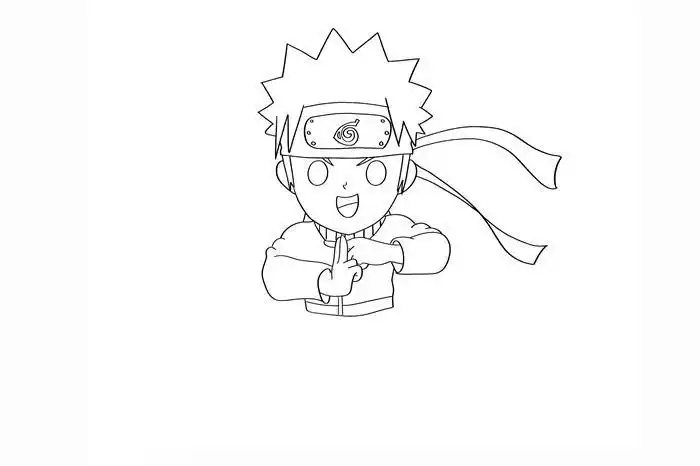 写轮眼卡卡西画法教程火影 strong>忍者简笔画 /strong>