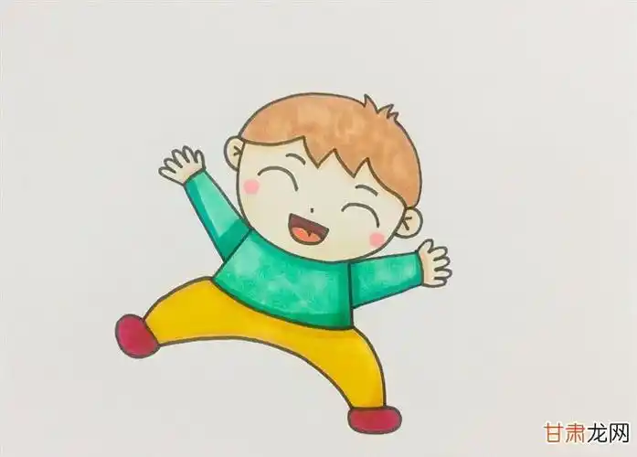 小孩如何画 小男孩简笔画教程