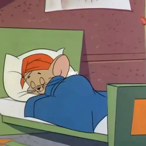 降温了jerry也要裹紧小被睡觉啦