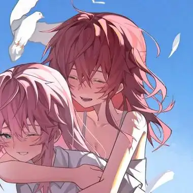 百合动漫情侣头像66张