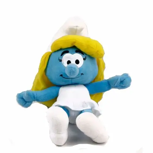 毛绒公仔,玩偶,娃娃-精灵小公仔蓝妹妹毛绒库存玩具儿童生日六一女生