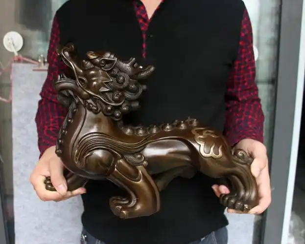 仿古工艺品 青铜器 铜辟邪 铜貔貅 商务礼品 吉祥摆件 商.