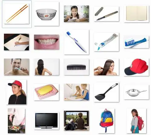 关联配对功能配对自闭症孤独症语言康复训练教学学习训练卡片