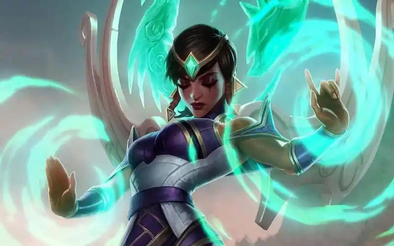 【zbrush教程】英雄联盟天启者·卡尔玛模型雕刻教程.zbrush基础教程