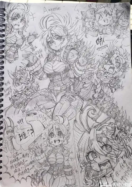 哥斯拉怪兽拟人同人昭和篇