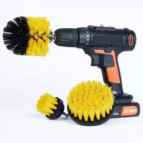 清洁电动电钻刷地板刷地毯瓷砖洗车厨房用刷