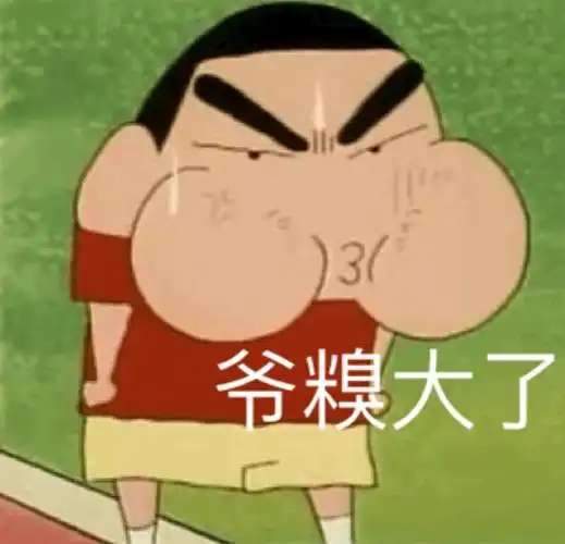 爷糗大了 - 蜡笔小新斗图表情包_蜡笔小新_卡通表情