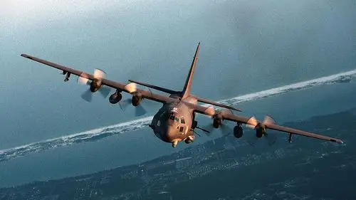 原创死亡天降!比武装直升机更强 浑身炮管的空中战列舰ac-130