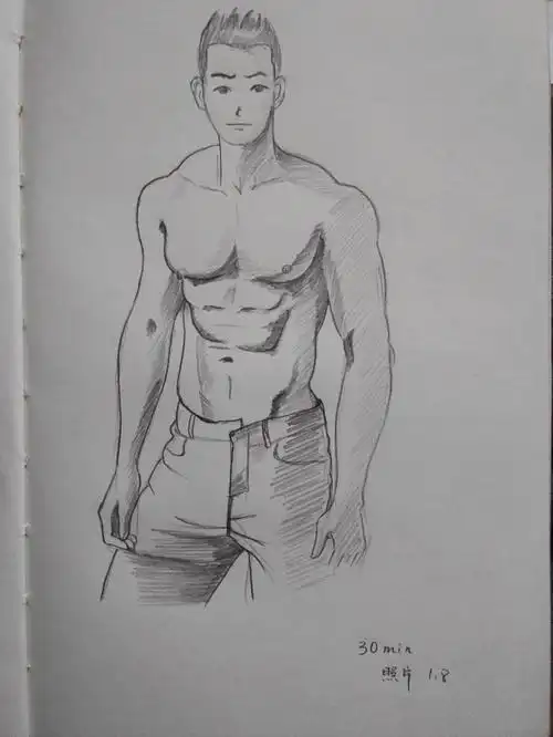 第十四天晚上梦到肌肉男