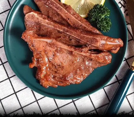 一米渔黑椒猪排400g2包腌制新鲜冷冻带骨t骨猪扒猪大排预制菜年夜饭半