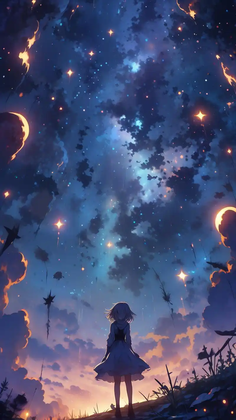 二次元星空壁纸90梦幻与神秘的交融