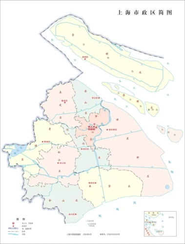 上海16区分街道地图可放大观看