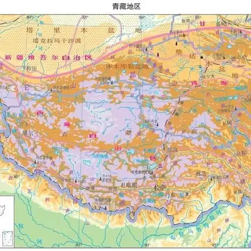 青藏高原海拔高,热量.灌溉农业,绿洲农业,河谷农业,坝子农业