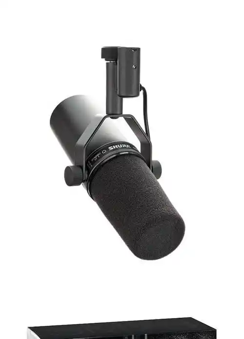 shure舒尔 sm7b录音配音有线动圈话筒电台广播麦克风直播声卡套装